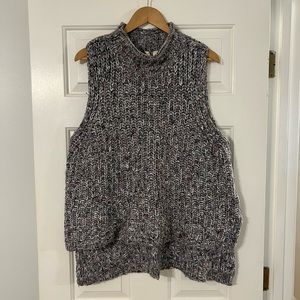 Moth (Anthropologie) sleeveless multicolored sweater